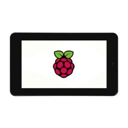 Wyświetlacz DSI LCD TFT 7&quot; z panelem dotykowym, kamerą i obudową do Raspberry Pi - Waveshare 21366