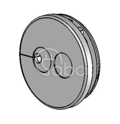 Przepust kablowy dzielony KEL-QTE 20/2,5, na 2 przewody, 43412