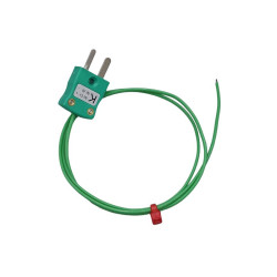Termopara Typ K średnica 1/0.3mm długość 0.3m Wtyk miniaturowy RS PRO