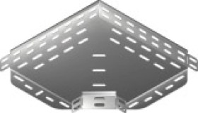 Kolanko korytka 90 stopni 300x60mm KKJ300H60-F 1662303