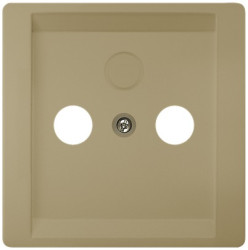 Płytka czołowa, seria: 5TG1338, l. otworów: 3, Prosty