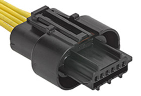 Obudowa złącza zagniatanego 6-pinowe -rzędowe raster: 1.8mm Molex Żeński Montaż na kablu Squba Zacisk żeński Squba