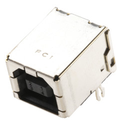 Złącze USB B Przewlekany Żeński 2.0 ,1-portowe