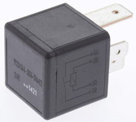 Przekaźnik motoryzacyjny, SPNO, 24V dc, Montaż na panelu, TE Connectivity F7