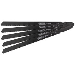Draper 81732 DT318A 130mm Jigsaw Blade Set (5 Piece)
