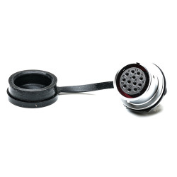 Złącze okrągłe 12-pinowe M20 Montaż przedni Gniazdo RS PRO Żeńskie IP67 SF20