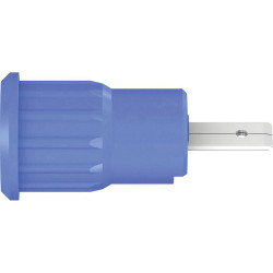 St&#xE4;ubli 233160-23 SEB4-F/A safety jack socket blue built-in insulated &#xD8; 4 mm