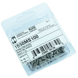 1550 Series Hammond Replacement Screws 100pk 1550MS100