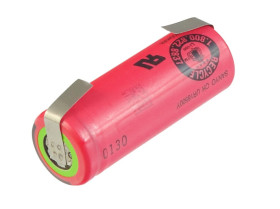 AKU. Li-ion 18500 3.7v 1300mAh z blaszkami