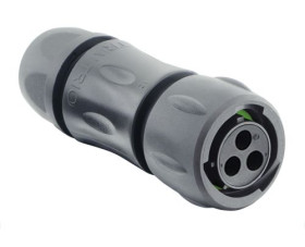 Złącze wielostykowe przemysłowe 3-pinowe Montaż na kablu Wtyczka Souriau Sunbank by Eaton