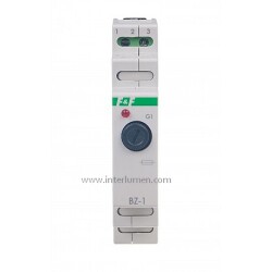 Moduł TH35/1 1 fuse + led FF BZ-1
