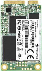 Transcend MSA452T2 512 GB Dysk wewnęrztny SSD mSATA SATA 6 Gb/s Przemysłowy TS512GMSA452T2