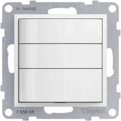 Legrand 765605 Seano Motion Detector Ultra White 180&#xB0; Range 5-20m