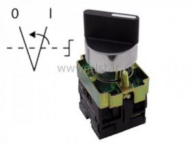 Przełącznik piórowy chwilowy [0-1] ( NO+NC )