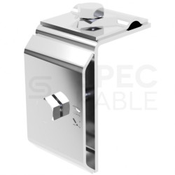 Uchwyt na felc do drutu odgromowego 80x45x45 ocynk galwaniczny OCG KM GROM