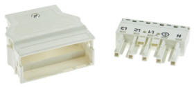 Złączka oświetleniowa WAGO 5 770 Męski Blok rozdzielczy Wtyczka