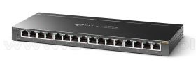 TP-Link TL-SG116E, Switch niezarządzalny, 16x 10/100/1000 RJ-45, desktop
