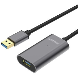 UNITEK Kabel przedłużacz aktywny USB 3.0 A (wtyk / gniazdo) 5m ze wzmacniaczem