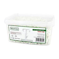 Uchwyt montażowy do przewodów płaskich USP-1-BIS/USMP-3-BIS (500 szt.) Marten