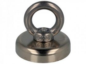 Magnes stały cylindryczny z uchem 32x2mm MzU
