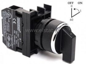 Przeł. piórowy obrotowy 0-1 chwilowy 1xNO