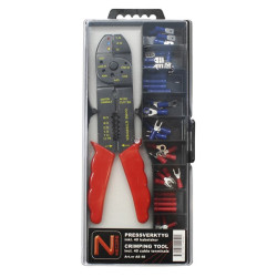 Zestaw końcówek zaciskowych typ: Skrzynka asortymentowa NEMIQ Szczypce