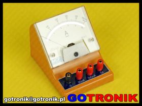 DCA-1 amperomierz analogowy szkolny DC do 5 A