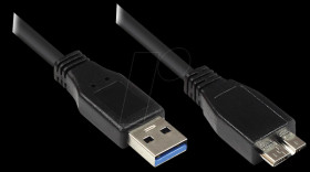 2710-MB03 USB 3.0 male A &gt; male micro-B, 3m