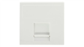 Simon Connect Płytka K45 Gniazda Teleinformatycznego Pojedynczego 1Xrj Płaska...