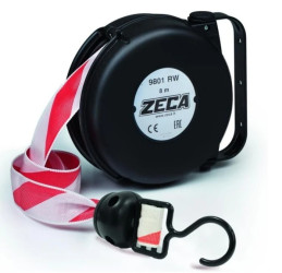 Zwijadło taśmy bezpieczeństwa biało-czerwonej 8m 9801RW