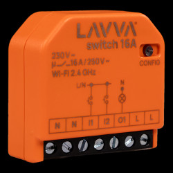 LAVVA switch 16A – nowoczesny sterownik gniazdek WiFi 2.4 GHz