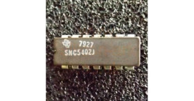 5402 (SNC5402J) quad NOR gates- Texas Instrument