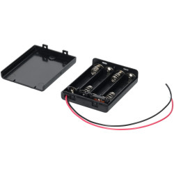 Comfortable SBH441AS Battery Box 4 x AAA with Switch