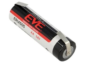 Bateria litowa 3,6V blaszki lutownicze; EVE ER14505 CNR 3,6V 2,7AH