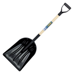 Draper 19177 Rubble and Debris/multi-purpose ABS Shovel with Hardwood Shaft