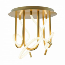 Lampa sufitowa BALBO kolor Złoty, LED o mocy 45W 3850LM, zmienna barwa światła - 2023573-GD Zuma Line