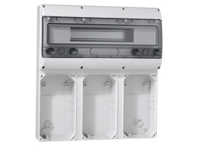 Podstawa zestawu zasilającego 220x150mm ze wspornikiem TH35 P17 057706 LEGRAND