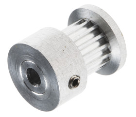 Koło pasowe rozrządu liczba zębów: 15 do paska: 6.4mm otwór: 3mm Aluminium, stal powlekana cynkiem RS PRO skok: 2mm