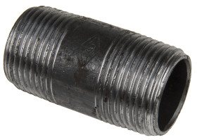 Łącznik żeliwny Czarny, 1cal x 1cal, RS PRO