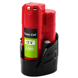 Green Cell Gc-Ptml12V3 B3 Tool Battery 12V 3Ah Li-Ion For Power Tools