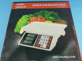 WAGA SKLEPOWA 40kg/2g KALKULACYJNA