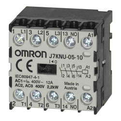Stycznik 110 VAC Omron styki: 3 2,2 kW 5 A 3NC + 1NO J7KNU-05-10 110