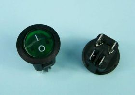 SMRS-201-6 6A/250V 4-PIN PODŚ.LED GREEN