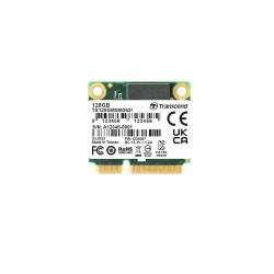 Dysk SSD TS128GMSM362I, 128 GB, SATA III, wewnętrzny Tak, Transcend MLC Nie -40 → +85°C