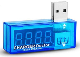 MIERNIK NAPIĘCIA USB CHARGER DOCTOR