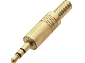 WTYK MINI JACK 3,5 STEREO ZŁOTY