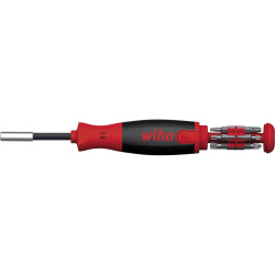 Wiha 38601 3803-02021 Screwdriver with LiftUp 25 magnetic bit magazine