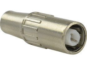 Gniazdo antenowe IEC TV nakręcane proste TELMOR na przewód RG6