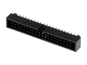 Molex 702464004 Listwa połączeniowa Wymiary siatki: 2.54 mm Ilość pinów: 40 Ilość rzędów: 2 1 szt. paleta