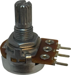 Potentiometer Service RV16AF-20-15K-B100K-3 RV16AF-20-15K-B100K Potencjometr obrotowy 1-obrotowy mono 0.125 W 1 szt.